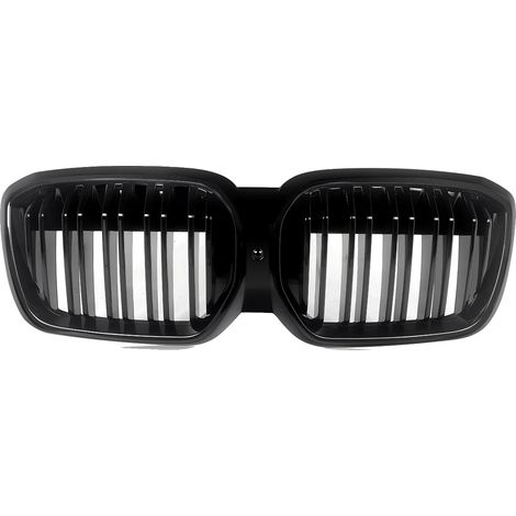 Parrilla delantera, acabado negro brillante, compatible con G08 LCI Luxury Electric SUV, negro brillante (1/2)