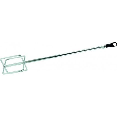 Taliaplast – Malaxeur fouet M14 600 mm – Fouet cage Ø 140 mm pour colles et peintures – Acier nickelé anti-corrosion – Capacité 10-15 kg