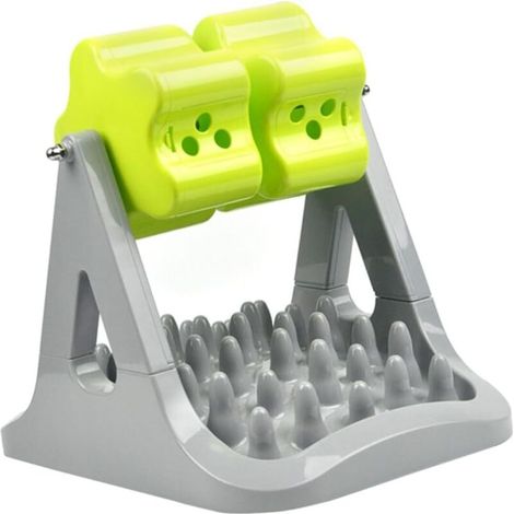 Juguete interactivo para perros, dispensador de comida giratorio, come lentamente, juguete interactivo de entrenamiento y enriquecimiento para tu perro de Green (1/4)