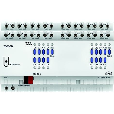 THEBEN KNX SCHALTAKTOR 16F.RM1 (T4940225) (1/2)