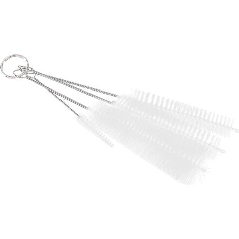 Juego de 4 cepillos de limpieza multiusos para biberones, tazas, tetinas, teteras y hervidores.