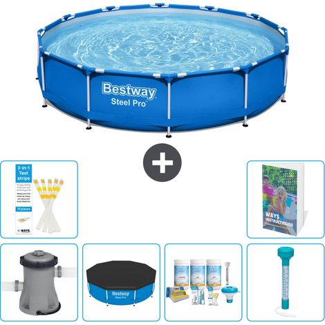 Bestway Steel Pro Rund - 305x76 cm - 7-teilig S226