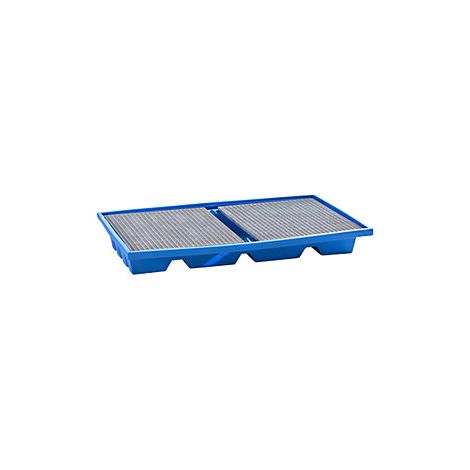 Cubeta para enganchar en estanterías  de polietileno  L x H