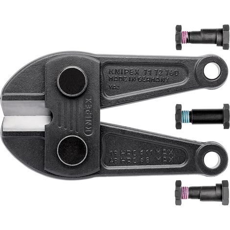 KNIPEX 71 79 760 Mâchoires de rechange pour 71 72 760 complète avec vis