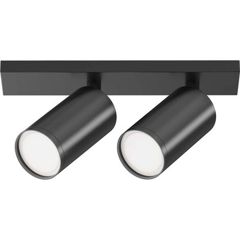 Maytoni Focus S Plafonnier double spot noir 2xGU10 (1/3)