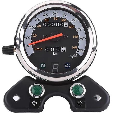 Universeller Motorrad-Tachometer und Kilometerzähler für Suzuki GN125 TU250 Retro-Motorrad-Modifikationsinstrument (1/5)