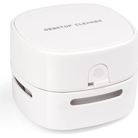 Aspirateur De Bureau - Aspirateur Mini Sans Fil - Pour Clavier Ordinateur Bureau Voiture - 2 Piles AA - 90 À 120 Min Autonomie (1/5)