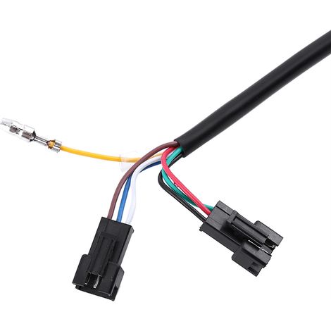 Manette de vitesse rotative 3 niveaux avec affichage LED pour vélo électrique (bleu) (1/4)