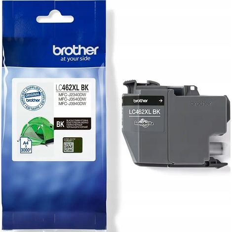 Brother LC462XLBK schwarze Tintenpatrone, 3.000 Seiten, Original, 1 Stück. (1/5)