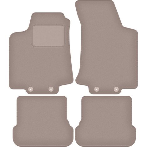 Tapis en velours beige pour Volkswagen Golf IV cabriolet (1998-2002)