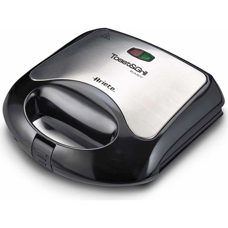 Ariete Toast & Grill Easy 1980 Schwarz Kompakt