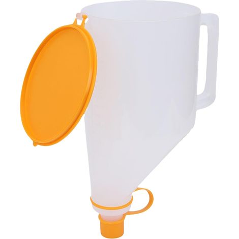 Ensemble de 15 Entonnoirs pour Huile Moteur, Entonnoir Anti-Déversement pour Vidange D'huile Automobile de 1,5 Qt avec 14 Adaptateurs, pour Plusieurs Modèles de Véhicules (1/5)
