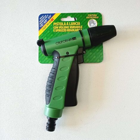 California pistola a lancia con volume variabile e spruzzo regolabile per tubo giardino (1/5)