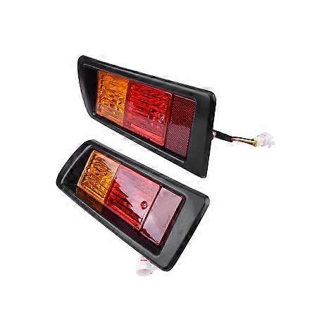 1 Paar Heckstoßstangen-Nebelschlussleuchten 81550-60440 81550-60520 Passend für Land Cruiser Prado FJ90/95 1