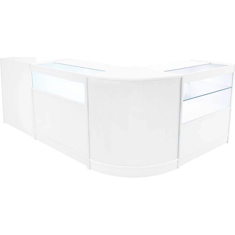 Gravity LED Shop Counter Set B900, C900, TB60 & CM60 - White
