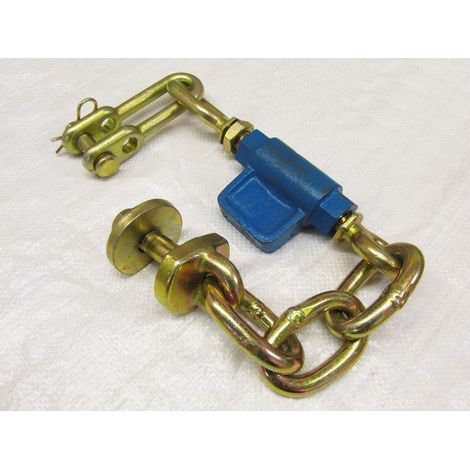 Tractor Stabilizer Check Chain Assembly (3 Link Ford New Holland 3 Point Hitch Sway Chains)