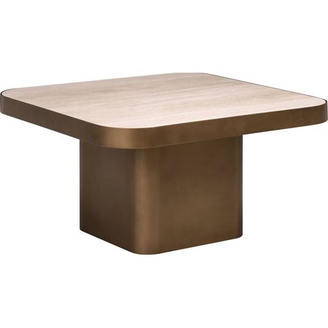 Table basse beige contemporaine - beige (1/5)