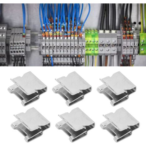 ING-SCC-CT Pièces de support photovoltaïques, serre-câbles, clips de fils, attaches de câbles en acier inoxydable et clips de fixation de fils, vendus par paquets de 100. (1/5)