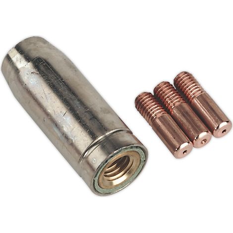 Sealey Conical Nozzle & Contact Tip Set MB14 MIG954