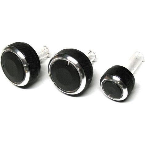 Set di 3 manopole per bocchette di ventilazione VW Golf IV