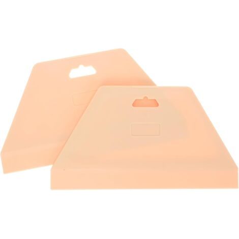 Outil de Lissage en Plastique 2 Pièces pour Papier Peint et Film Adhésif, Grattoir Plastique Rigide, Kit D’application pour Murs, Autocollants et Film Voiture, Bricolage Mural (1/5)