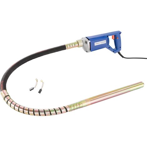 Arebos – Vibrateur à béton 800W – Moteur en cuivre 5600 tr/min – Tuyau flexible 1,5 m – Pour béton armé et non armé