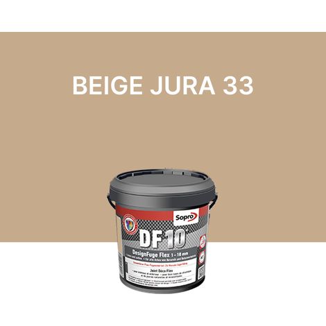 Joint carrelage salle de bains - 1 à 10 mm - Beige jura 33 - Sopro DF 10 - 1 kg