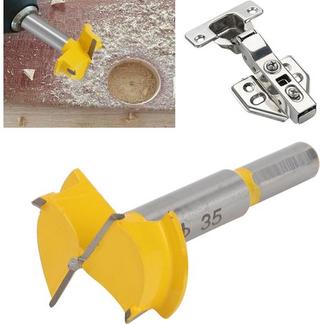 35-mm-Hartmetall-Fräser für Holz, Positionierlochöffner, Schneidwerkzeug, Fräszubehör, professionelles Fräsblatt (1/5)