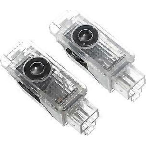 Juego de 2 proyectores LED decorativos para puertas de coche (compatibles con Audi A6L, Q5, Q3, A3, A5, A7, A8, A4L, S4, S5 y S6). (1/5)