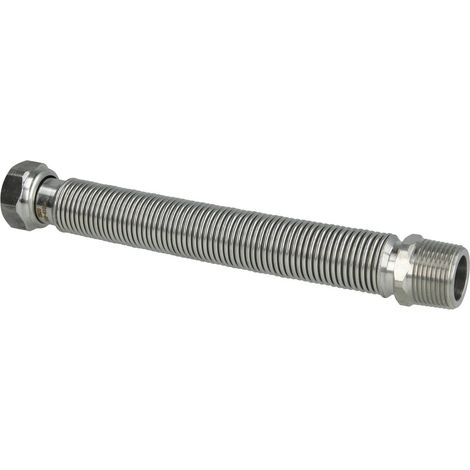Tuyau cannelé inox 200 - 410 mm extensible