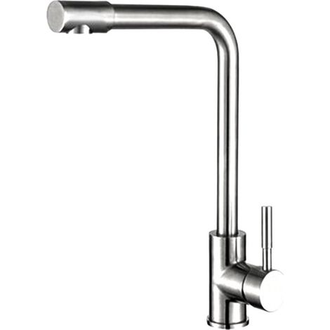 Robinet haute pression, robinet mitigeur pivotant à 360°, robinet d'évier à interface G3/8 (1/5)