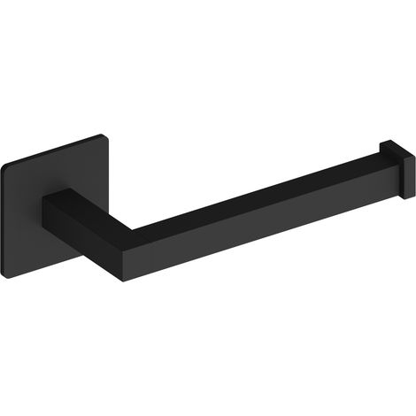 BELTRAN 20194 LUKA Portarrollos Sin Tapa Negro Mate Adhesivo - ref: 064-20194