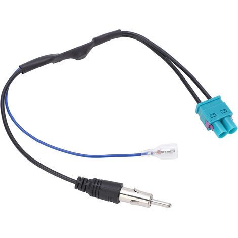 Adaptateur d'antenne radio RF double FAKRA avec amplificateur, remplacement pour autoradio VW AG RNS510 MFD3 RCD510 310, connecteur auto, pièce de rechange. (1/5)