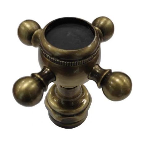 Kreuzstück für Julia/Eloise-Mixer matt bronze, ohne Porzellanpellets.