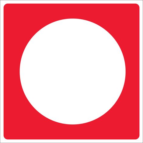 Panneau Baie accessible aux sapeurs-pompiers - Rigide 200x200mm - 4220857