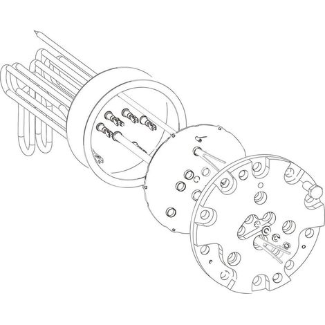 BOSCH Resistenza elettrica 6KW 230V, 8738718860