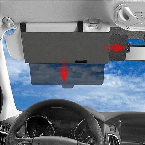 Rallonge Pare Soleil - Voiture - Ajustable - Protection UV - Anti-éblouissement - Cuir PU-Ywey (1/5)