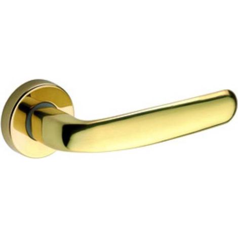 2 x FRASCIO MANIGLIA ZAMA EASY C/BOCCHET INOXBRASS