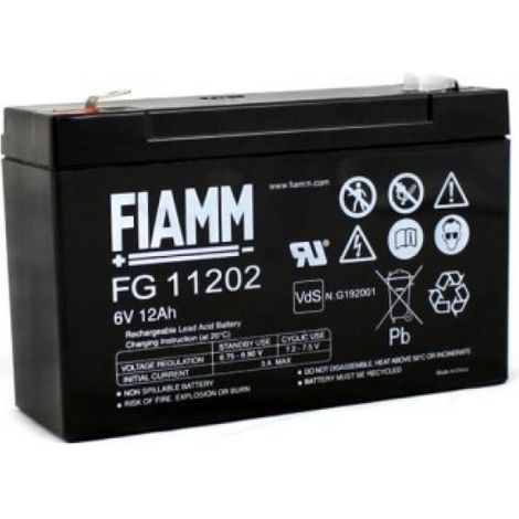 BATTERIA FIAMM FG11202 6V 12Ah