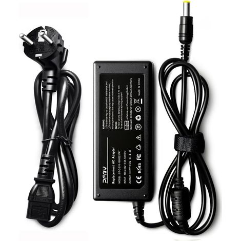 45W PA3822E-1AC3 AC Adapter 19V 2,37A Alimentation Ordinateur Portable Chargeur Adaptateur Secteur pour Toshiba Satellite C40D-C C50 C50-B C50D C50T C55 C55D C55DT C55T (1/5)