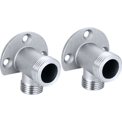 Kit d'installation pour robinetterie apparente et système de douche extérieure – Conversion d'une installation encastrée en installation en saillie – Mitigeur thermostatique