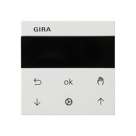 Gira S3000 Persiana/Reloj programador Display System 55 Blanco puro m [536627], 5366 27