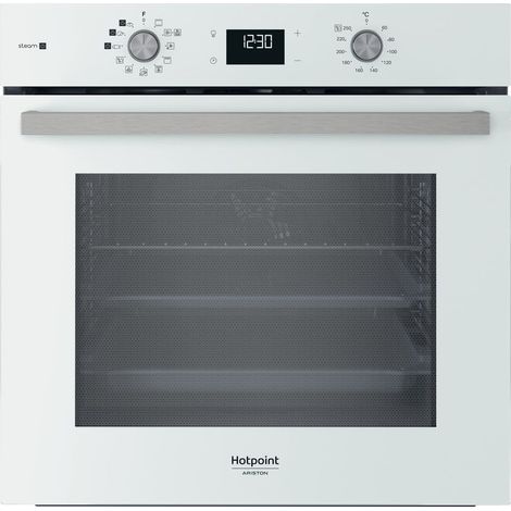 Hotpoint Ariston Forno da incasso HAO3 K58HSU W. Dimensione del forno: Media, Tipo di forno: Forno elettrico, Capacità interna forno totale: 71 L. Posizionamento dell'apparecchio: Da incasso, Color... (1/4)