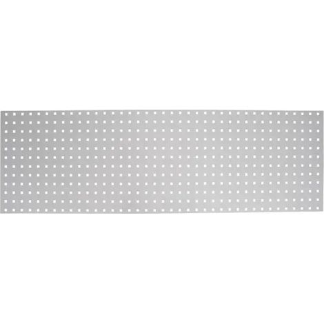 [NEUWERTIG] B-Ware Stier Lochplatte Werkzeugwand Werkzeugtafel Lichtgrau Werkstattwand 150x45cm