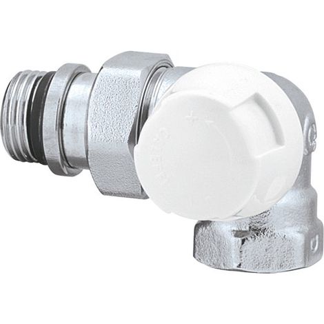 Robinet thermostatique à double équerre version droite 1/2" Caleffi 225412  1/2"