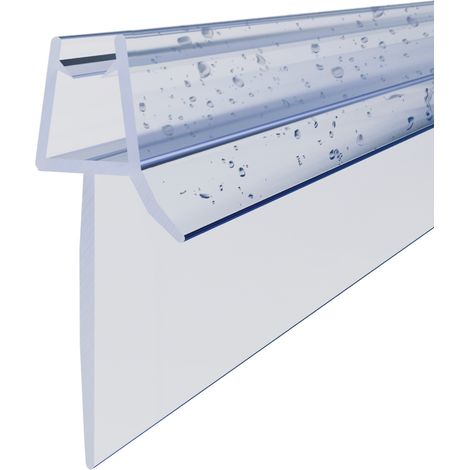 WITEN&NOCK Duschdichtungen mit extra verlängerter Dichtlippe für Drehfalttür Duschtür Gerade Glasstärke 5 mm 6 mm Länge 50 cm (1/5)