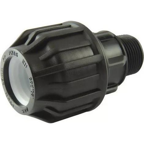 Raccord PE compression - Adaptateur mâle PE Compression Codital Ø40-1''1/2 de Codital