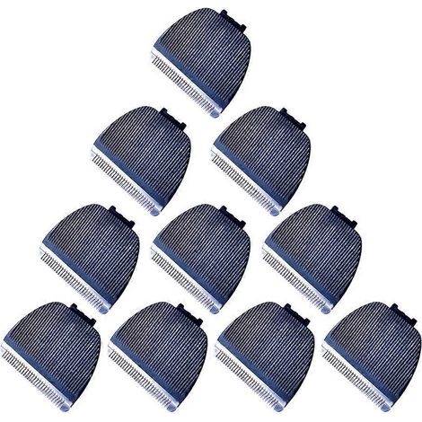 Packung mit 10 elektrischen Scherköpfen für Codos CP-6800, KP-3000 und CP-5500, Keramik- und Titanklingen für Tierhaarschneidemaschinen (1/5)