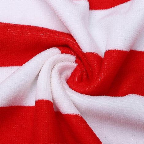 Serviette de plage absorbante aux couleurs du drapeau national, serviette de bain en fibres ultra-fines (1/4)