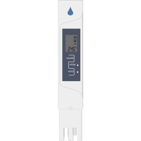 Compteur EC Numérique 2 en 1 EC Température Qualité De l'eau avec Testeur De Conductivité Électrique À Étalonnage Automatique Mesure PréCise (1/5)